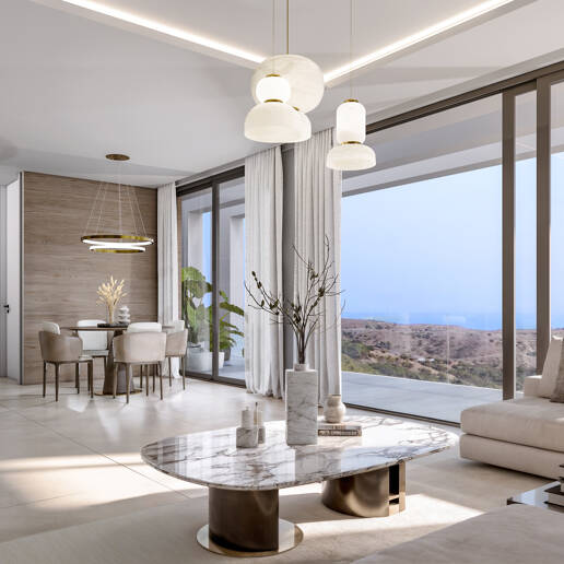 Luxury Contemporary Villa Surrounded by Protected Natural Landscapes