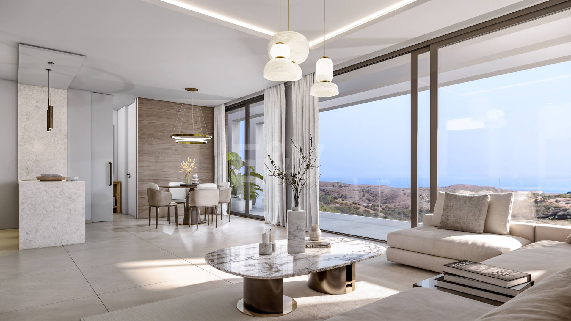 Villa contemporánea de lujo rodeada de paisajes naturales protegidos