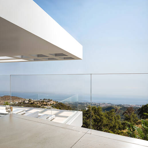 Luxury Contemporary Villa Surrounded by Protected Natural Landscapes