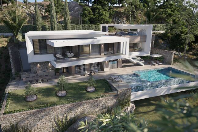 Villa contemporánea de lujo rodeada de paisajes naturales protegidos