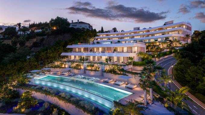 Nuevo dúplex de lujo con vistas al mar y comodidades de bienestar