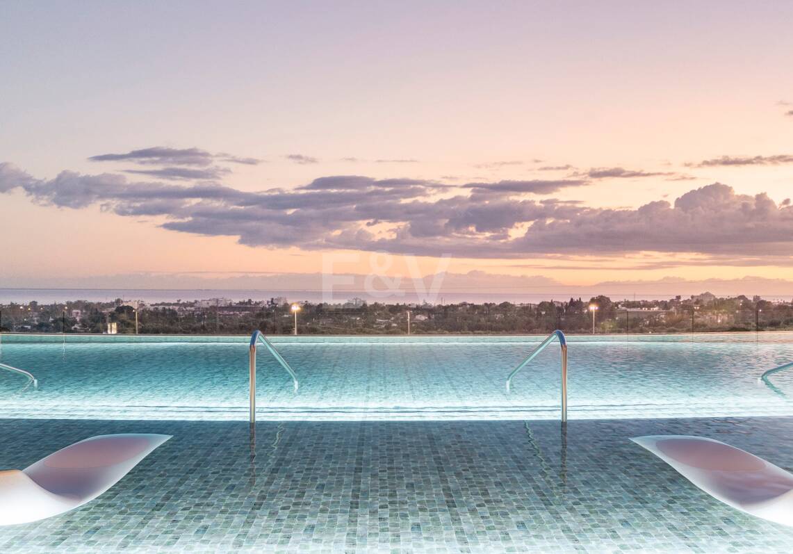 Brand New Luxurious Duplex med havsutsikt och Wellness bekvämligheter
