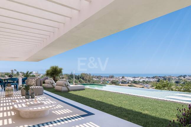 New-Build Penthouse with Sea-View Terraces, Private Rooftop Leisure Level and Resort-Style Facilities