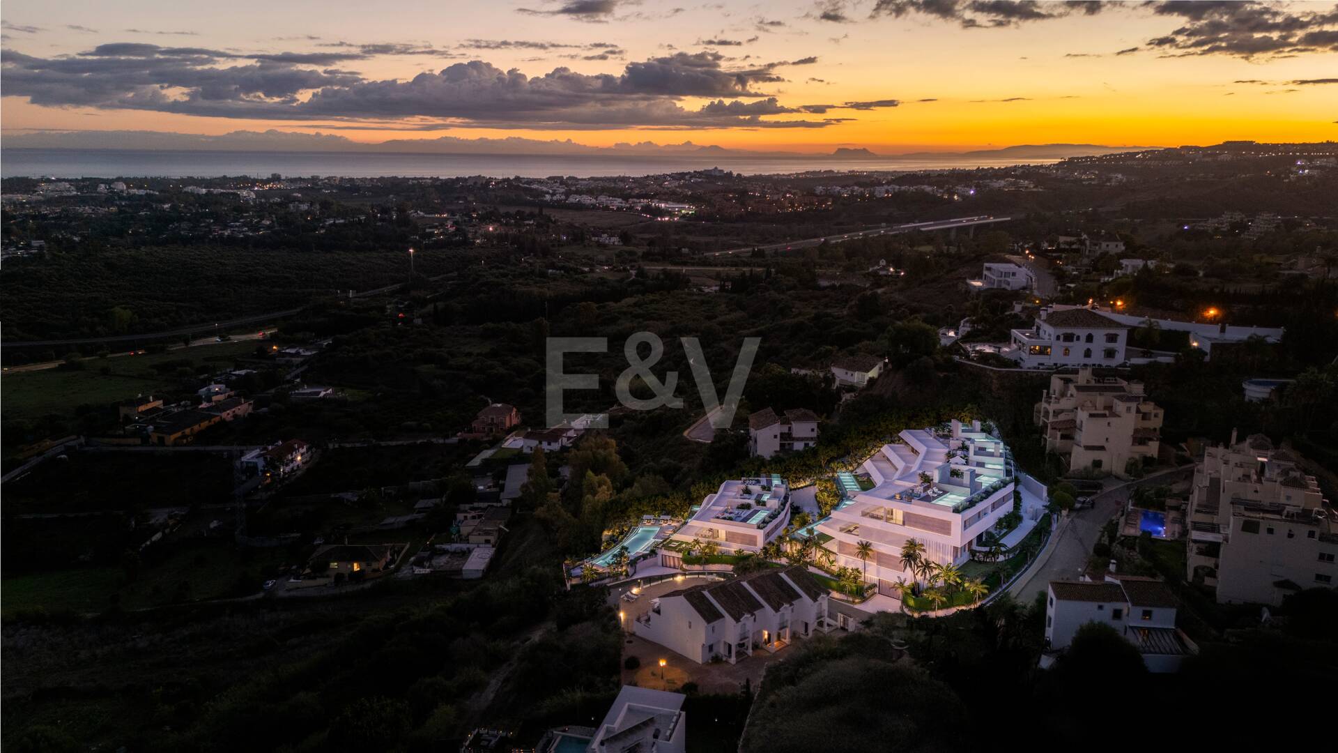 New-Build Penthouse with Sea-View Terraces, Private Rooftop Leisure Level and Resort-Style Facilities