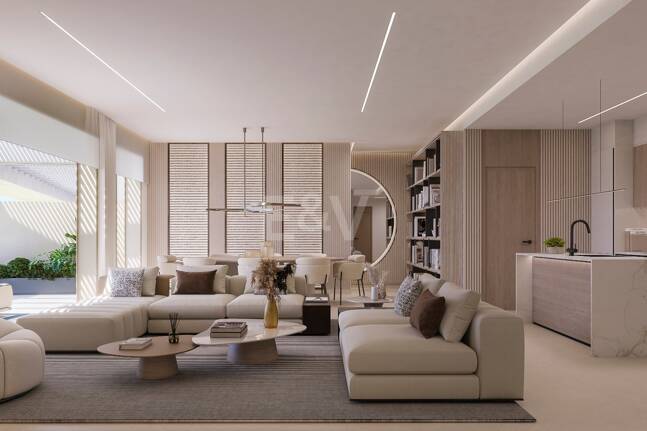 New-Build Penthouse with Sea-View Terraces, Private Rooftop Leisure Level and Resort-Style Facilities