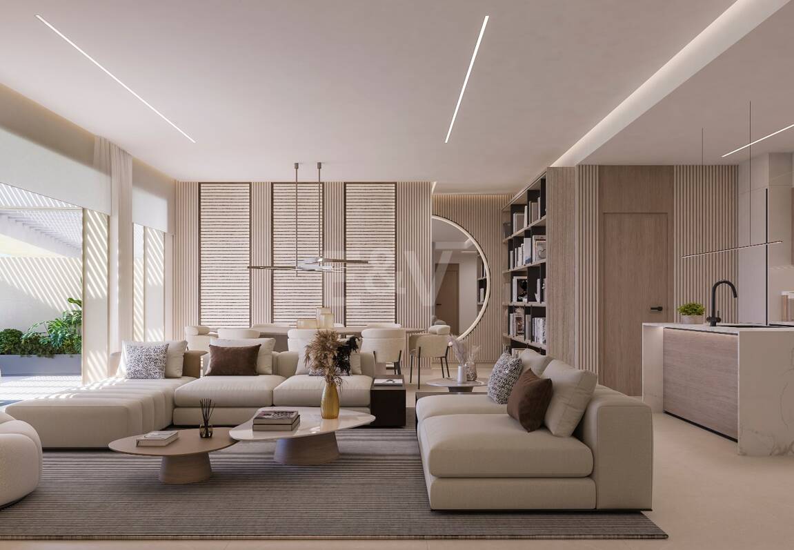 New-Build Penthouse with Sea-View Terraces, Private Rooftop Leisure Level and Resort-Style Facilities