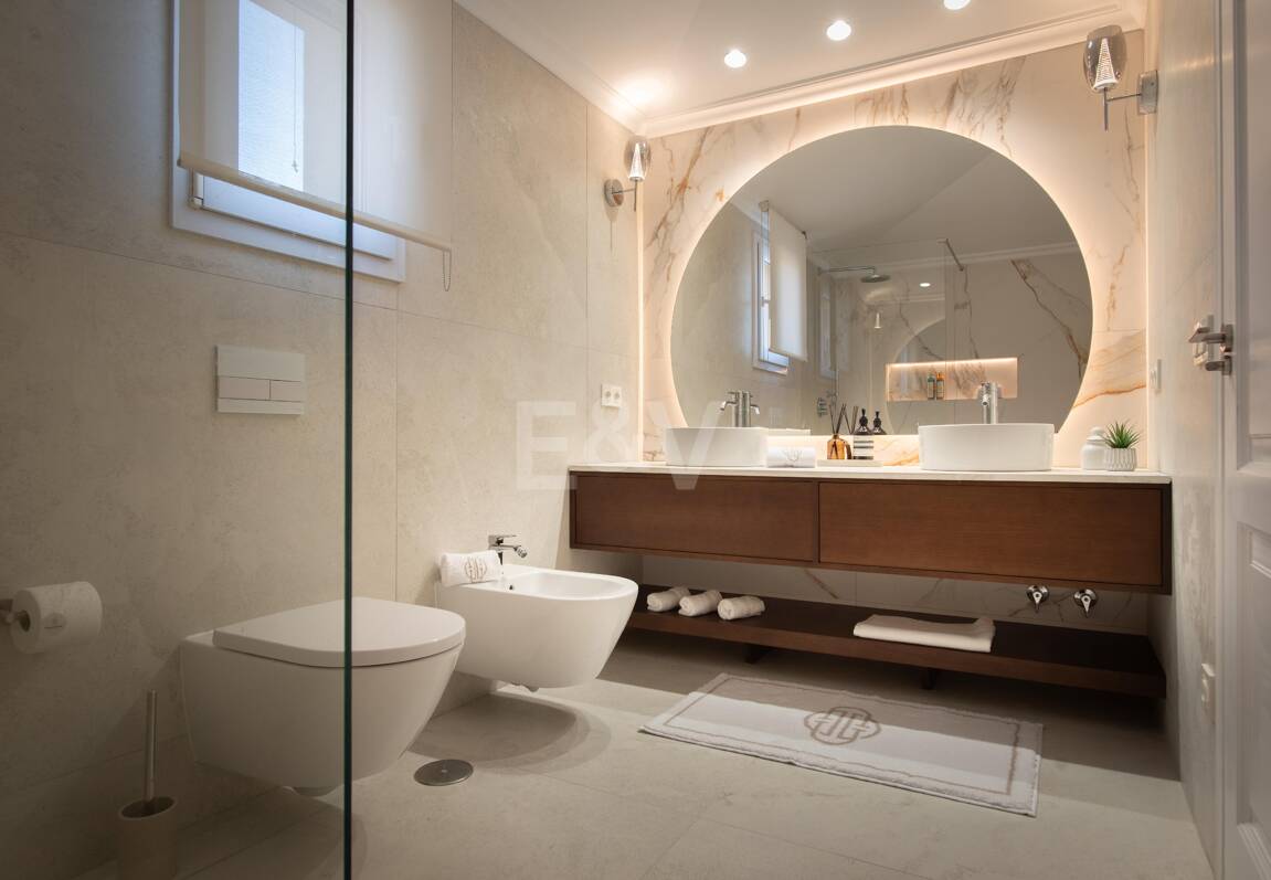 Wunderschönes Penthouse-Duplex mit Panoramablick auf Golfplatz und Meer