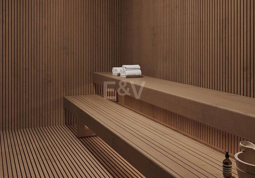 Nouvelle maison semi-détachée avec terrasse sur le toit et bien-être