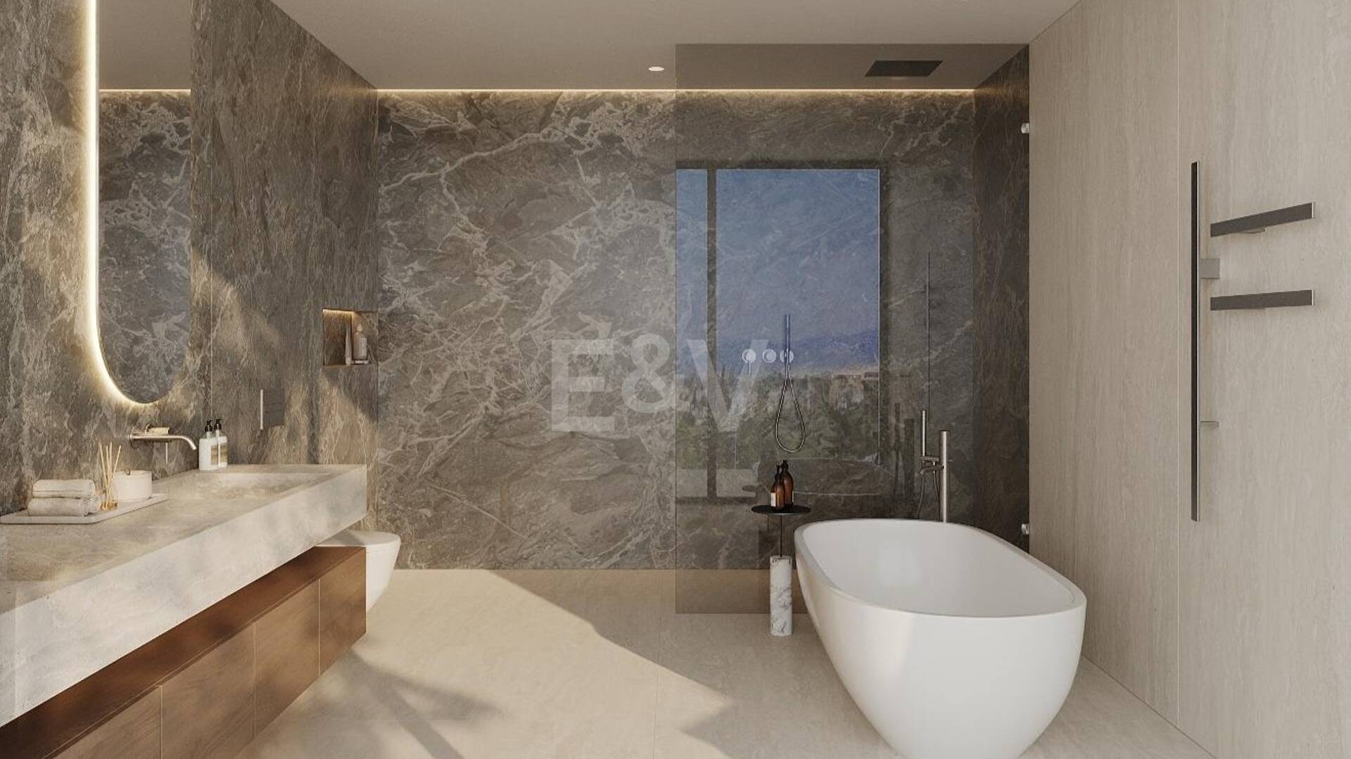 New Beachside Semi-Detached House with Rooftop Terrace and Wellness Retreat