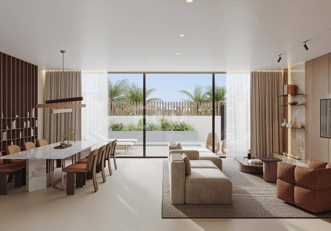 Nouvelle maison semi-détachée avec terrasse sur le toit et bien-être