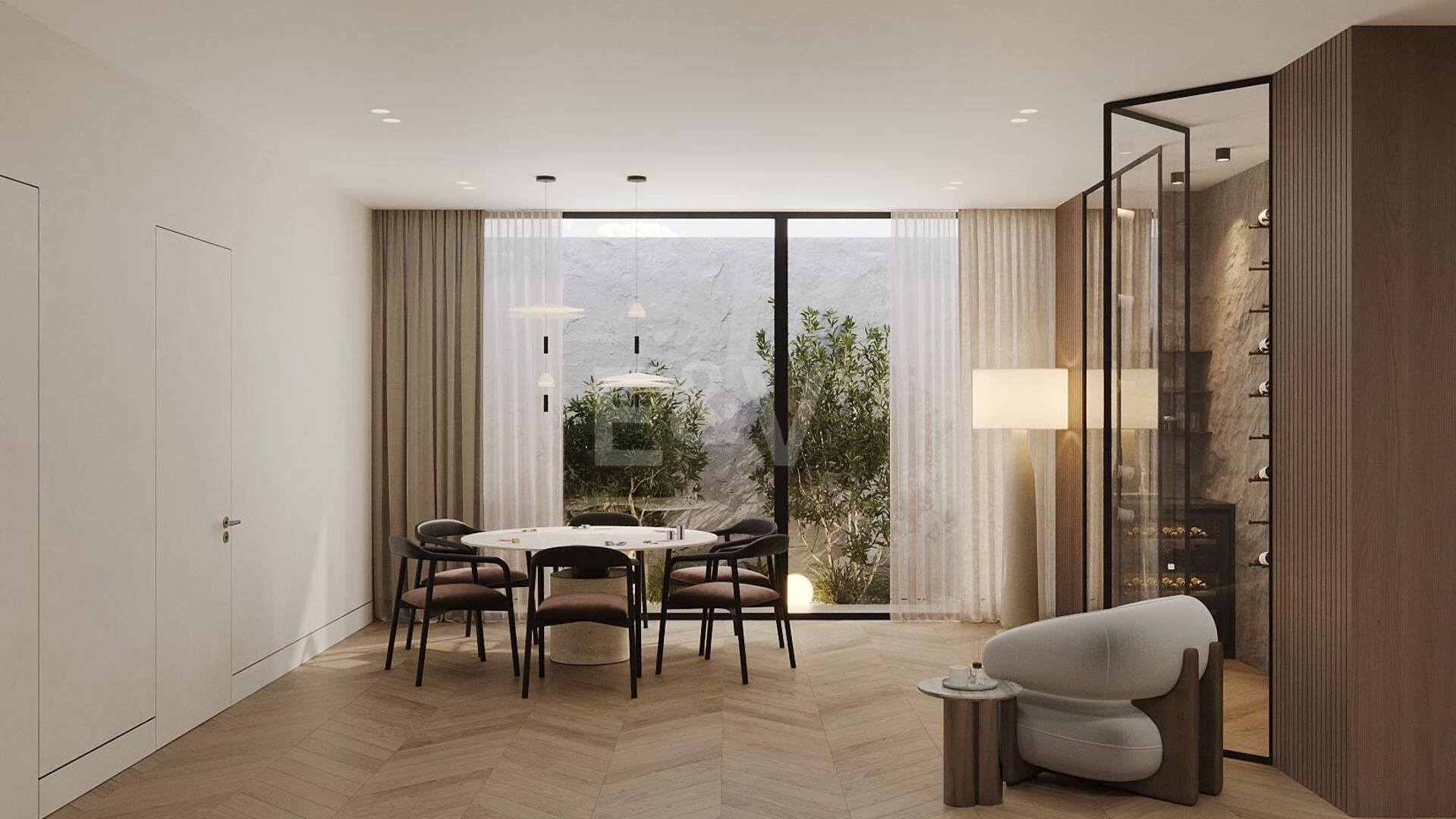 New Beachside Semi-Detached House with Rooftop Terrace and Wellness Retreat