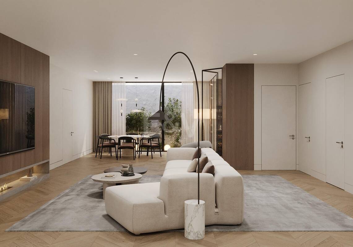 Nouvelle maison semi-détachée avec terrasse sur le toit et bien-être