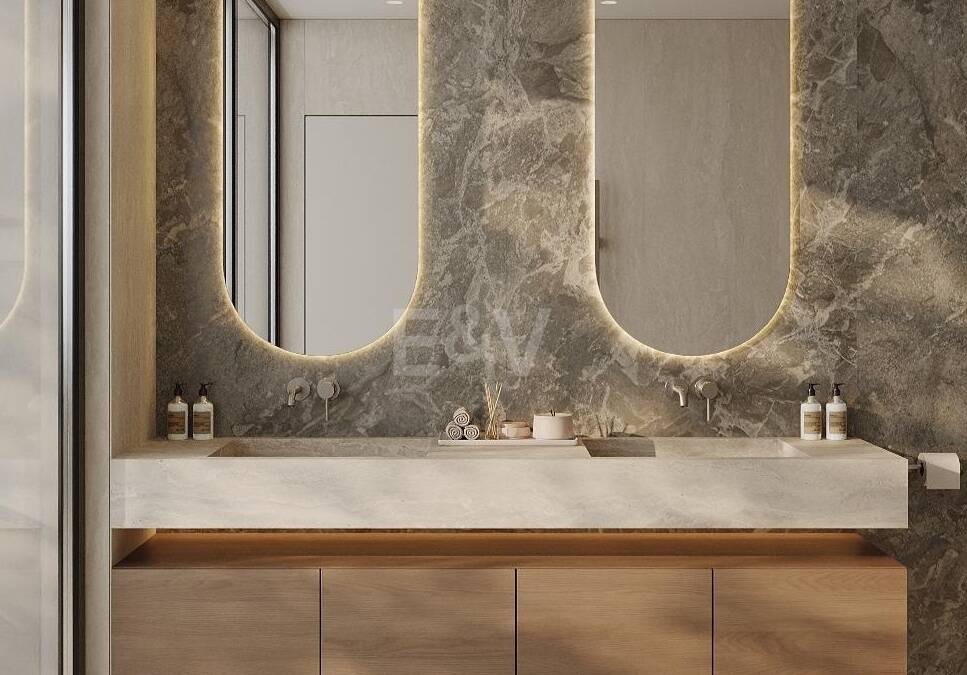 Nouvelle maison semi-détachée avec terrasse sur le toit et bien-être
