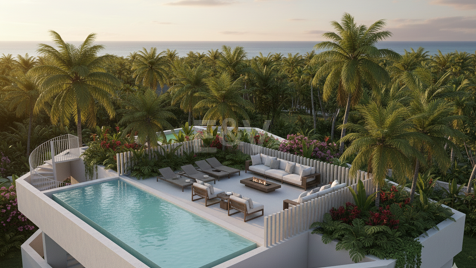 Bungaló junto a la playa en Los Monteros con licencia aprobada para construir una nueva villa de lujo