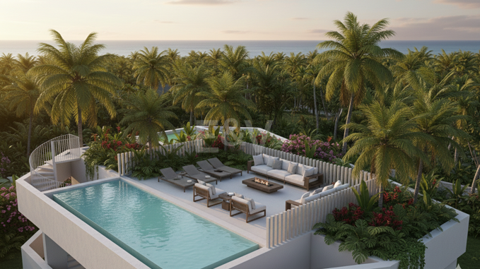 Bungalow en bord de mer à Los Monteros, avec permis de construire approuvé pour une nouvelle villa de luxe