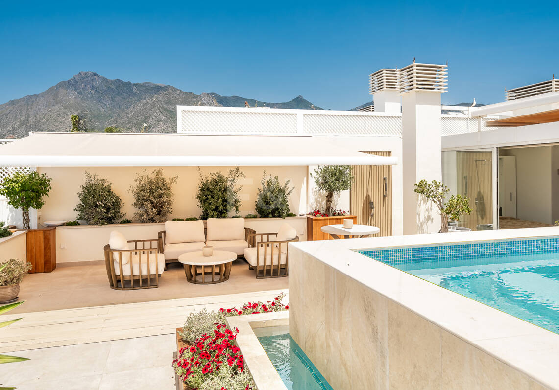 Spacious Duplex Penthouse in Don Gonzalo with Private Plunge Pool