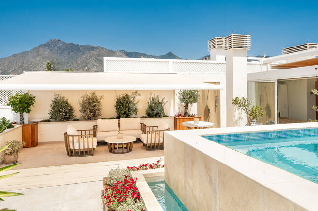Spacious Duplex Penthouse in Don Gonzalo with Private Plunge Pool