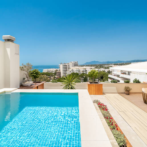 Spacious Duplex Penthouse in Don Gonzalo with Private Plunge Pool