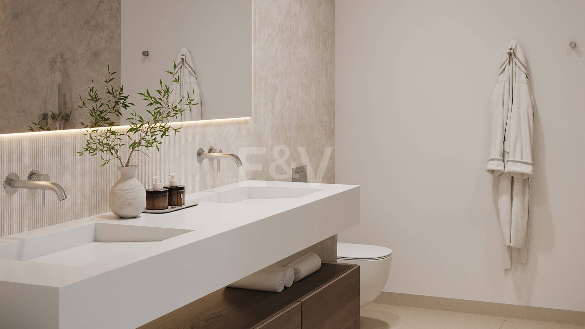 Penthouse contemporain avec toit privé et jacuzzi à San Pedro Playa