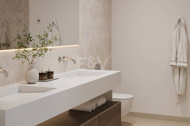 Zeitgenössisches Penthouse mit privater Dachterrasse und Jacuzzi in San Pedro Playa