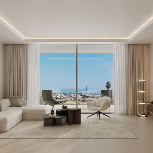 Zeitgenössisches Penthouse mit privater Dachterrasse und Jacuzzi in San Pedro Playa