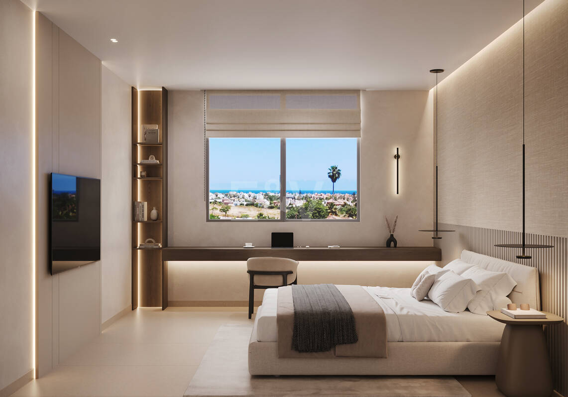 Zeitgenössisches Penthouse mit privater Dachterrasse und Jacuzzi in San Pedro Playa