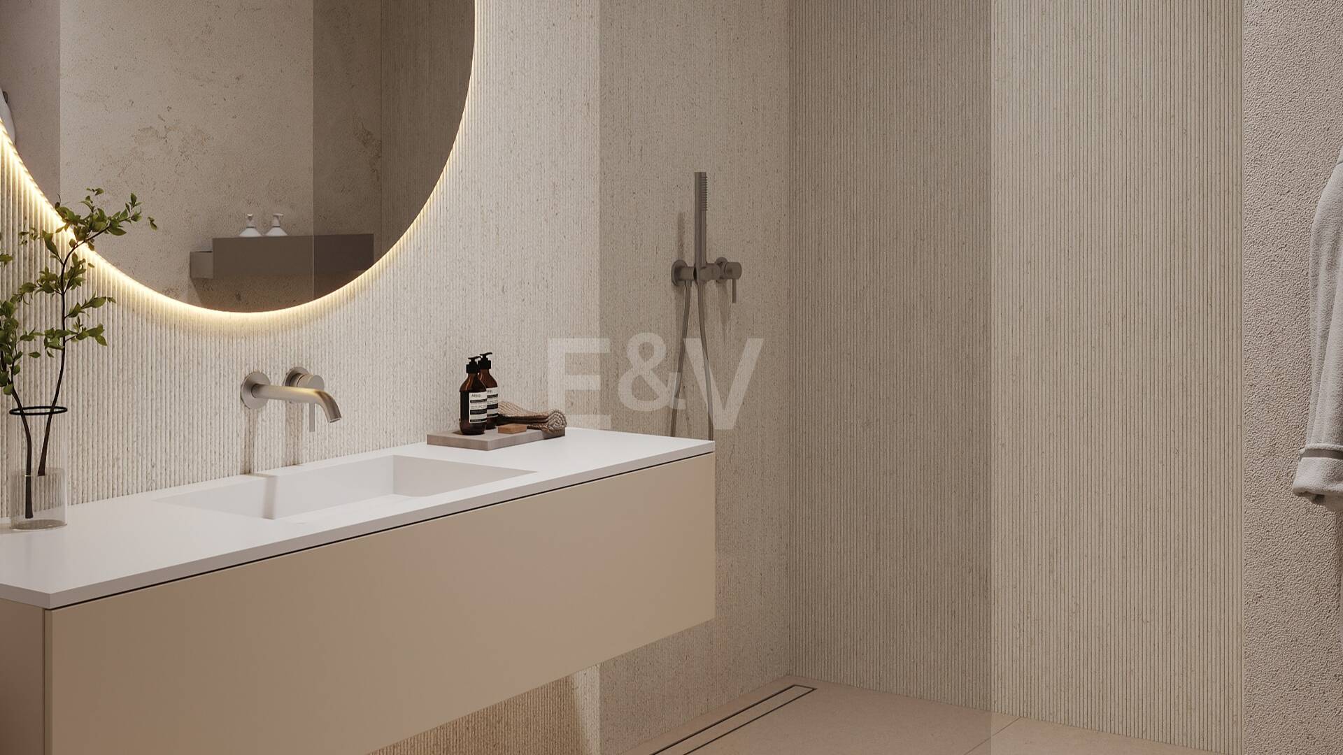 Penthouse contemporain avec toit privé et jacuzzi à San Pedro Playa