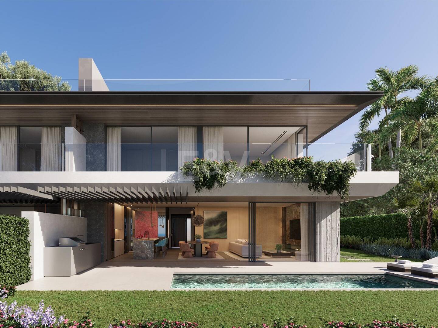 Amazing Semi-Detached Villas with Golf and Sea Views