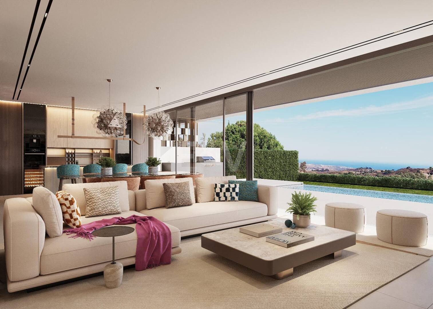 Amazing Semi-Detached Villas with Golf and Sea Views