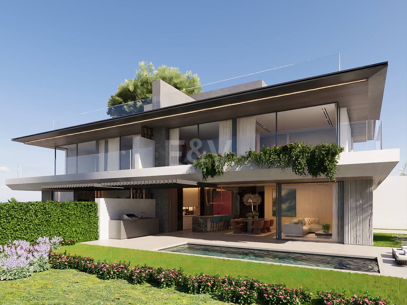 Amazing Semi-Detached Villas with Golf and Sea Views