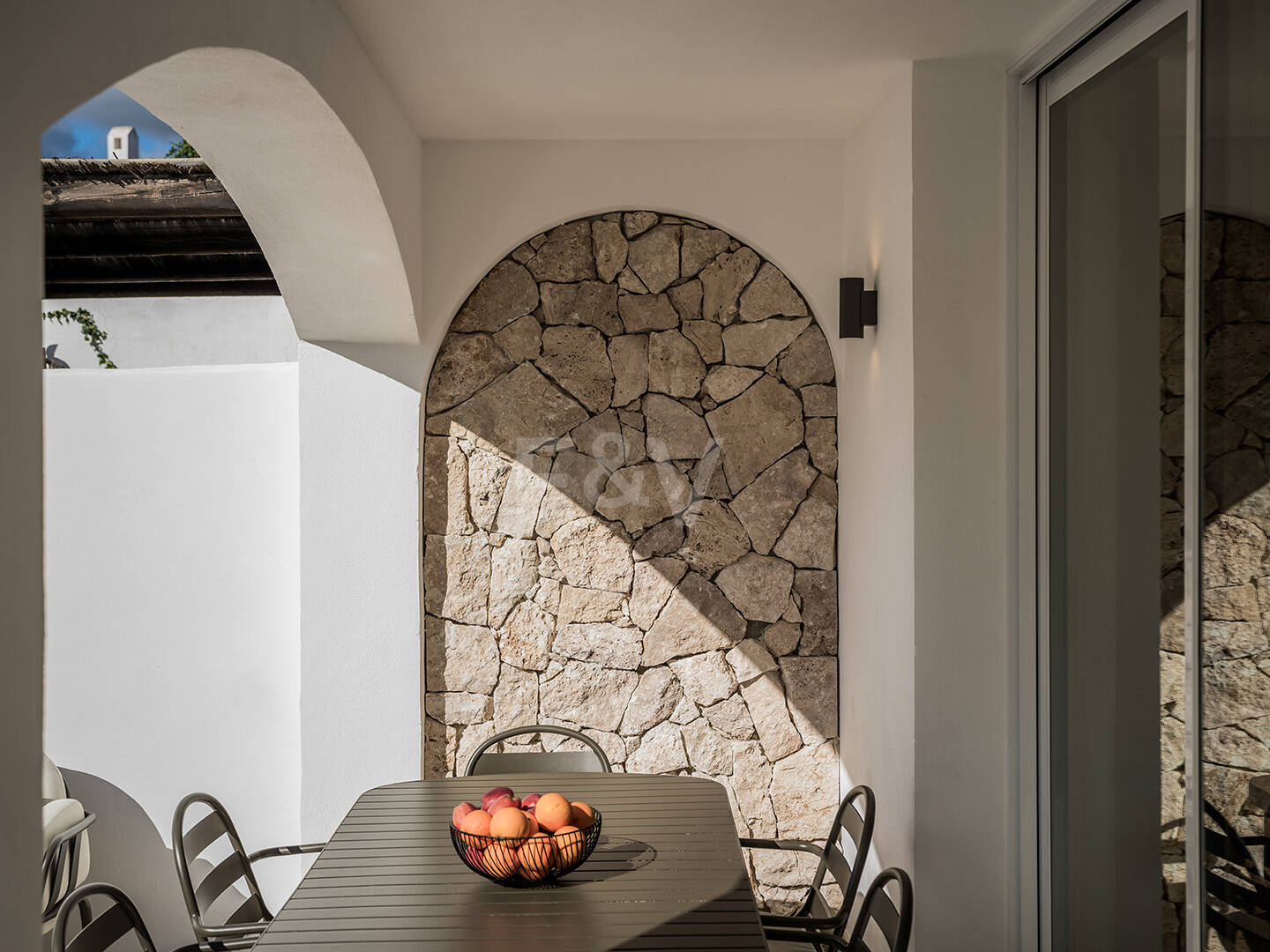 Ibiza-Style Beachside Townhouse with Private Heated Pool and Stunning Outdoor Living Area