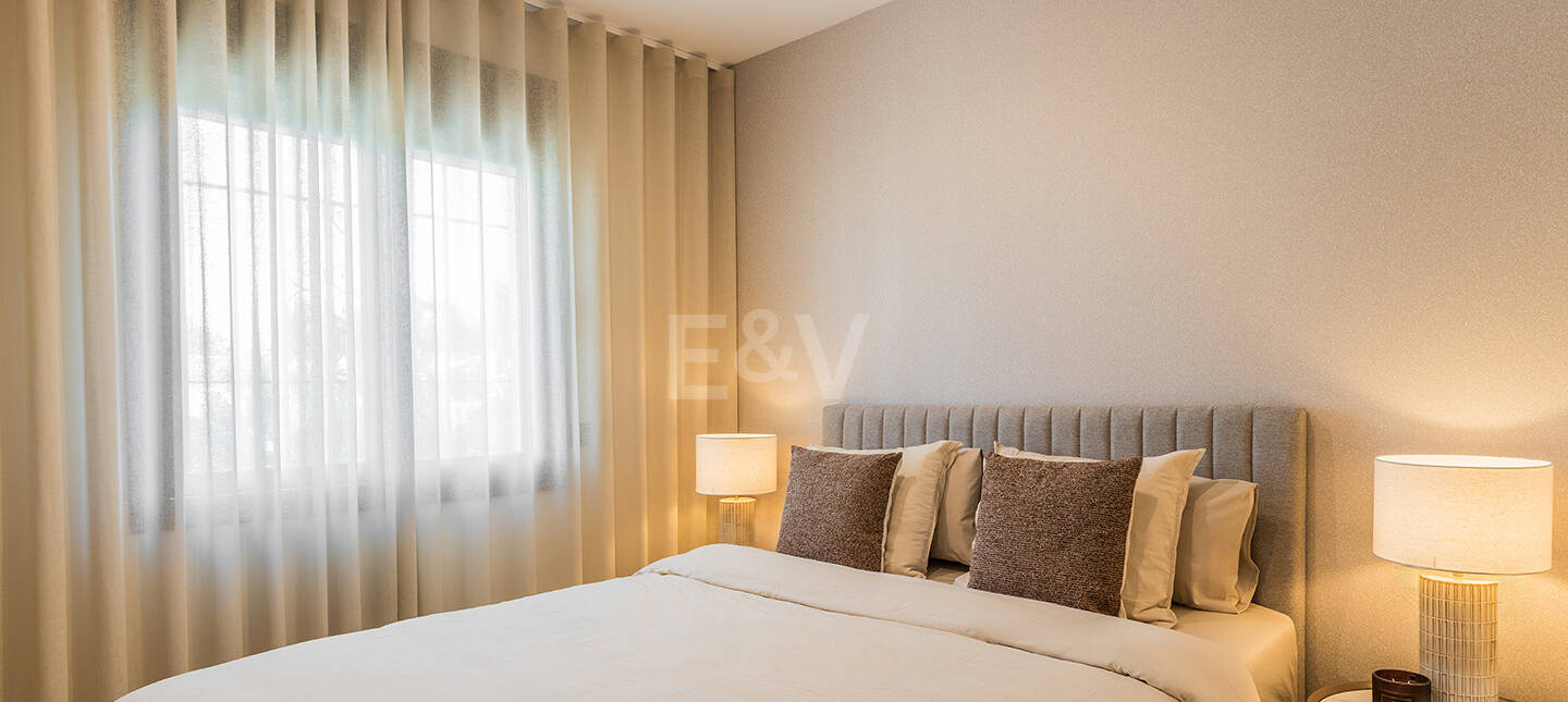 Ibizenkische Strandhaus im Stil mit privatem beheiztem Pool und Innen-Außen-Wohnen