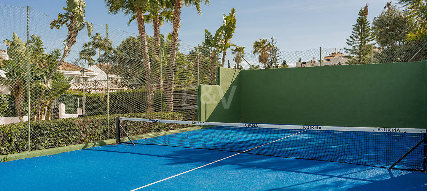 Ibizenkische Strandhaus im Stil mit privatem beheiztem Pool und Innen-Außen-Wohnen