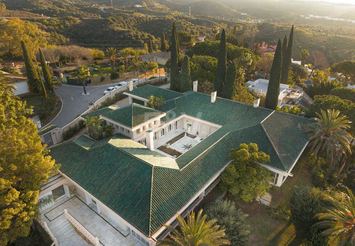 Casa Mandaluz: una majestuosa finca andaluza con vistas panorámicas