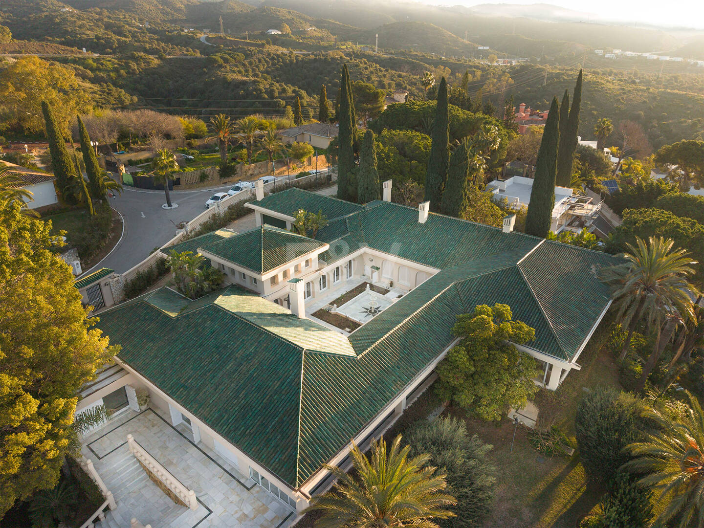 Casa Mandaluz: una majestuosa finca andaluza con vistas panorámicas