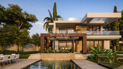 Sea-View Modern Villa in a Private Gated Community, Rio Real