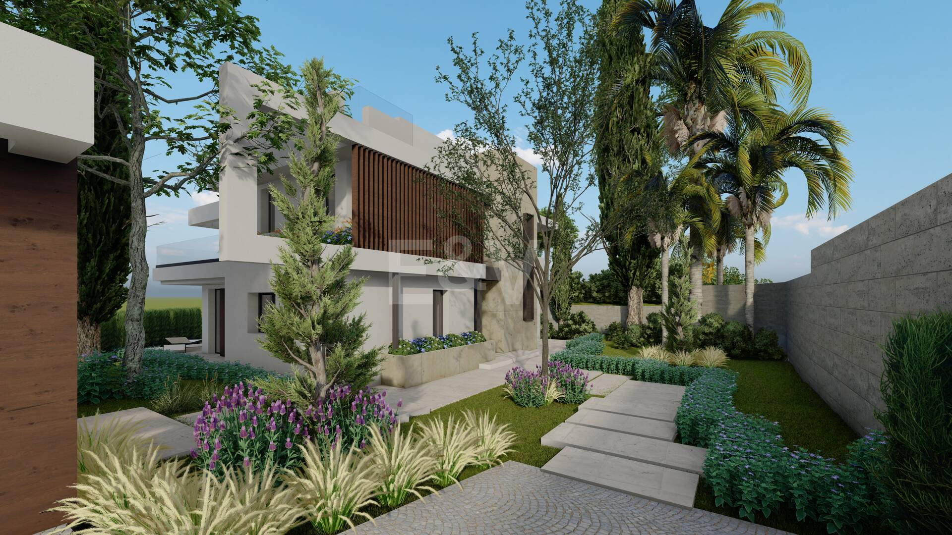 Moderne Villa mit Meerblick in einer privaten Wohnanlage, Rio Real