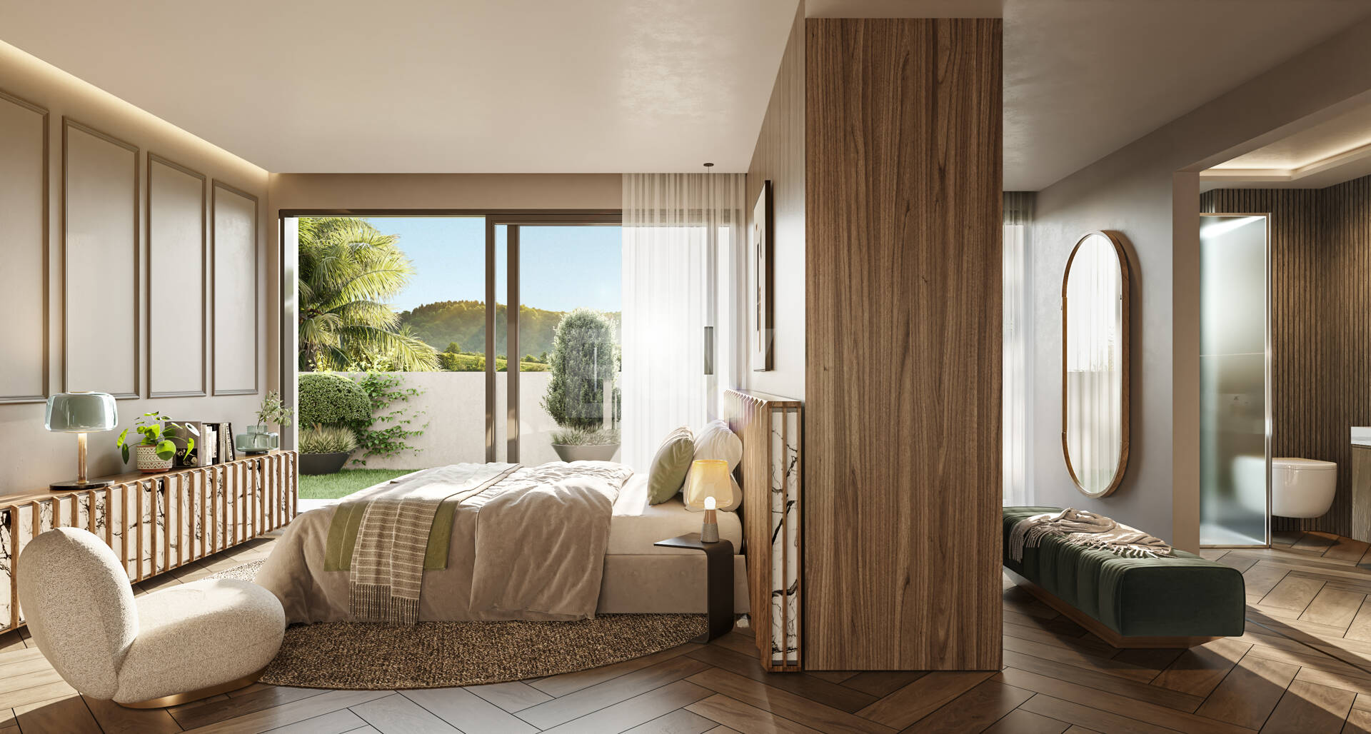 Exclusivo dúplex con jardín privado y piscina en Río Real