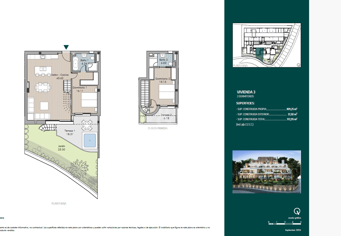 Exclusivo dúplex con jardín privado y piscina en Río Real