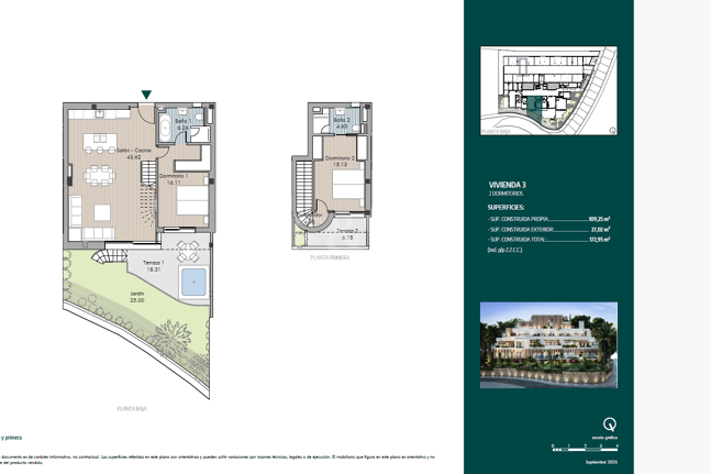 Exclusivo dúplex con jardín privado y piscina en Río Real