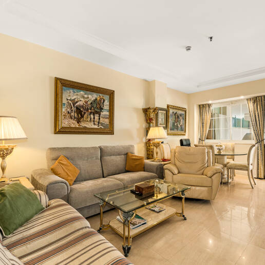 Beachside South-Facing Apartment with Large Terrace on the Golden Mile