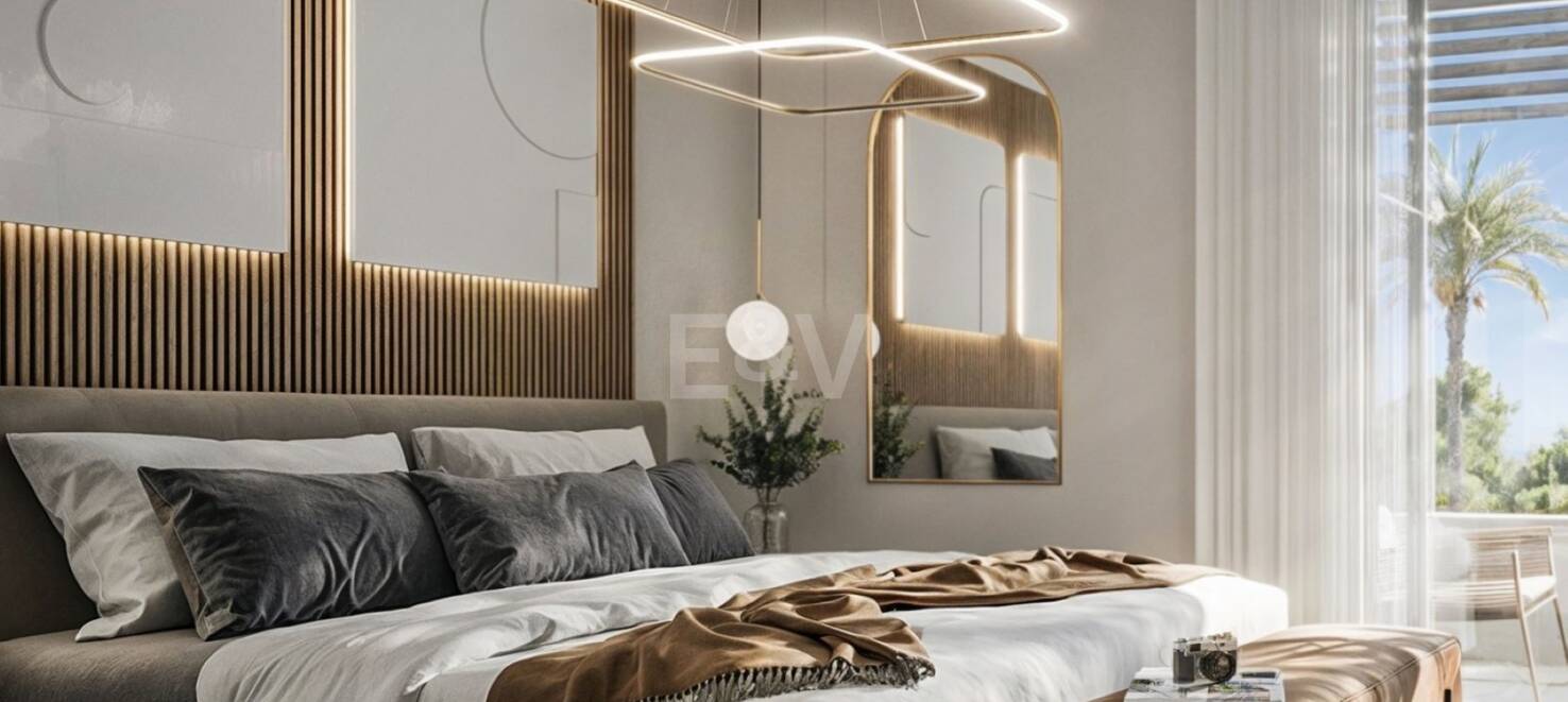 Schlüsselfertige Luxusvilla in Guadalmina am Golfplatz, fußläufig zum Strand