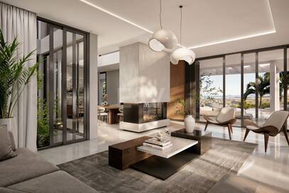 Villa de luxe clé en main à Guadalmina, Golfside, à distance de marche de la plage