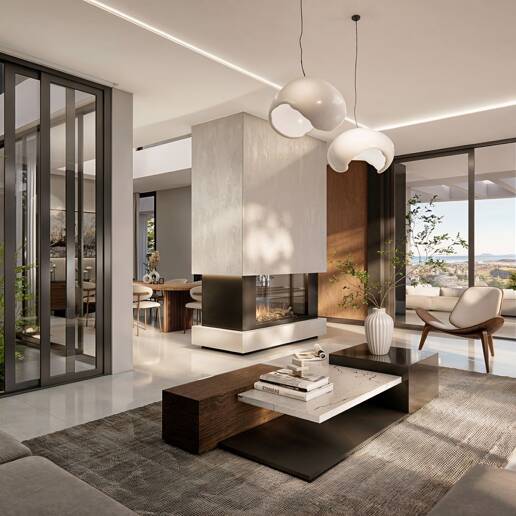 Schlüsselfertige Luxusvilla in Guadalmina am Golfplatz, fußläufig zum Strand