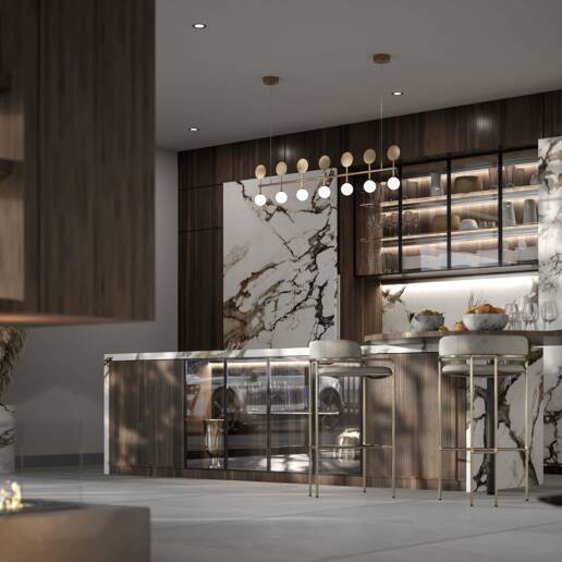 Schlüsselfertige Luxusvilla in Guadalmina am Golfplatz, fußläufig zum Strand