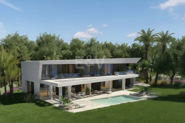 Villa de luxe clé en main à Guadalmina, Golfside, à distance de marche de la plage