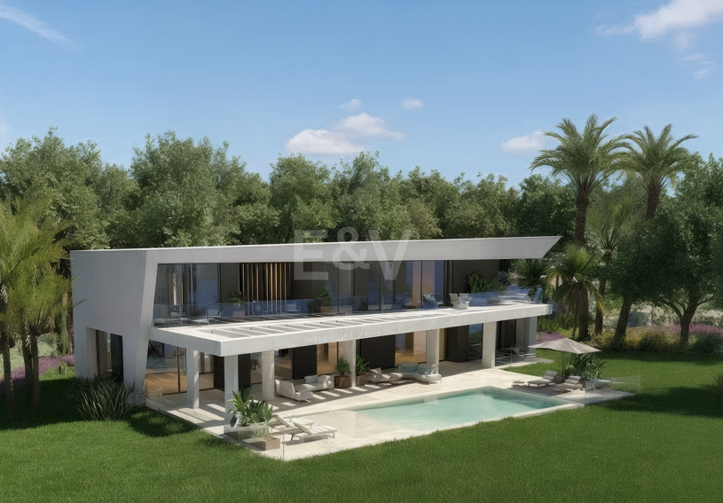 Villa de luxe clé en main à Guadalmina, Golfside, à distance de marche de la plage