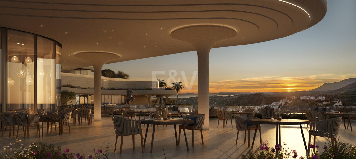 Residencia de dos dormitorios doble suite en Azurean Marbella | Destination by Hyatt.