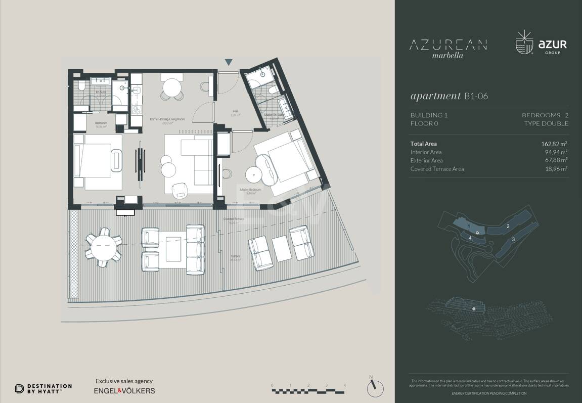 2-Schlaffzimmer Doppel-Suite Residenz im Azurean Marbella | Destination by Hyatt.