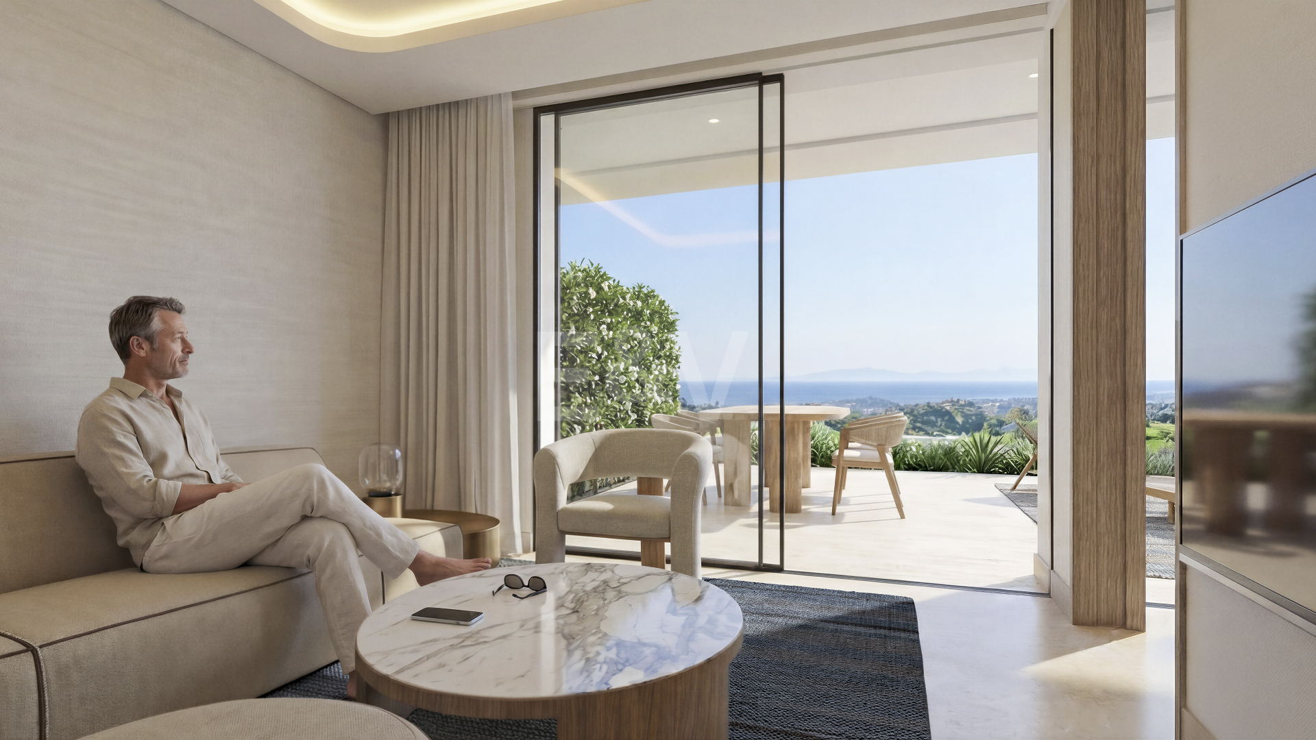 Residencia de dos dormitorios doble suite en Azurean Marbella | Destination by Hyatt.